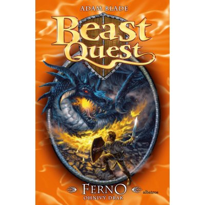 Beast Quest 1 - Ferno, ohnivý drak - Adam Blade – Zbozi.Blesk.cz