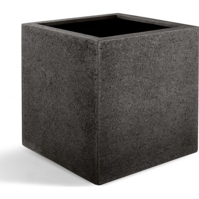D-lite Cube M hrubý tmavě šedý 40x40x40 cm