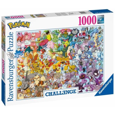Ravensburger 151660 Challenge Pokémon 1000 dílků – Zboží Mobilmania