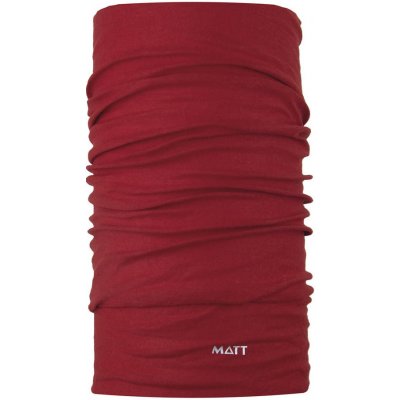 Matt vlněný šátek 5933 Wool scarf red – Zboží Dáma