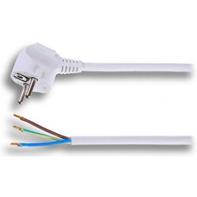 Solight flexo kabel, 3x 1mm2, bílá, 2m PF01 – Hledejceny.cz