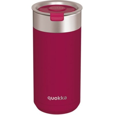 Quokka Boost Nerezový termohrnek se sítkem Maroon 400 ml