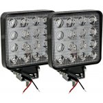 pracovní světlo led 48w 16 led 12v 24v 2ks. | Zboží Auto