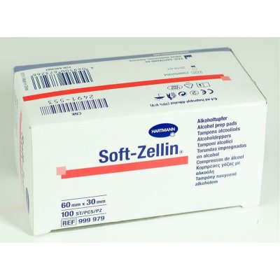 Soft-Zellin-C impreg.s alkoholem Tampon 100 ks – Zboží Dáma