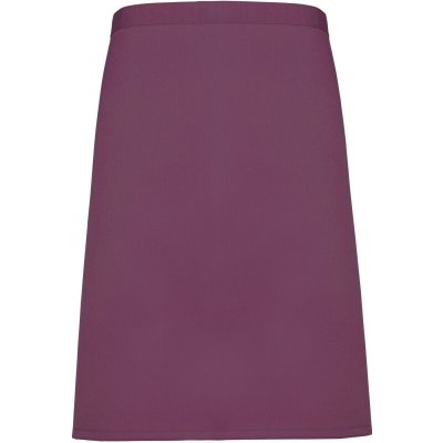 Premier zástěra Colours PR151 do pasu krátká aubergine – Hledejceny.cz