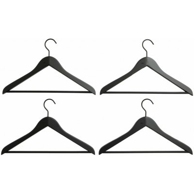 HAY Smooth 4 ks Slim black AF587-B050-AG47 – Hledejceny.cz