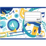 NOTES Sešit notový – Zboží Dáma