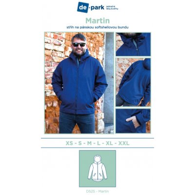 de-park Papírový střih - Martin vel. XS-XXL – Zboží Mobilmania