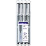 Staedtler 308 WP4 308 WP4 4 ks/bal. černý 0.1 mm 0.3 mm 0.5 mm 0.7 mm 1 ks – Zboží Dáma