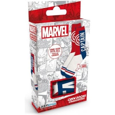 Marvel Captain America ponožky – Zboží Mobilmania