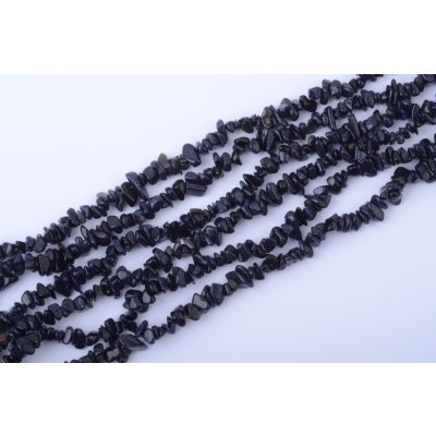 Aventurín modrý syntetický zlomky 5~8x5~8mm šňůra cca 78cm – Hledejceny.cz