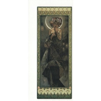Pohlednice A. Mucha - The Moon – Zboží Dáma Pohlednice A. Mucha - The Moon – Zboží Dáma