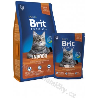 Brit cat Premium Indoor 1,5 kg – Hledejceny.cz