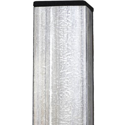 Sloupek silnostěnný – průměr 100x100 mm, délka 250 cm, pozink – Sleviste.cz