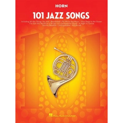101 Jazz Songs for Horn noty na lesní roh