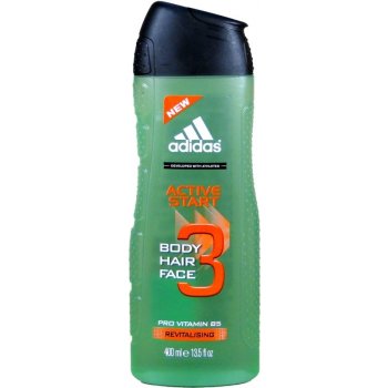 Adidas 3 Active Start Men sprchový gel 400 ml