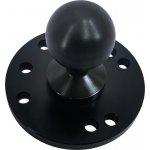 Kupo KS-427 Round Plate Ball Head For Drill w/ Holes 1/4"-20 Male Threaded – Zboží Živě