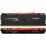 Kingston HyperX Fury RGB DDR4 32GB 3733MHz CL19 HX437C19FB3AK2/32 – Zboží Mobilmania