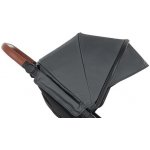 Petite&Mars Stříška + polstrování Street+ Carbon Grey – Sleviste.cz