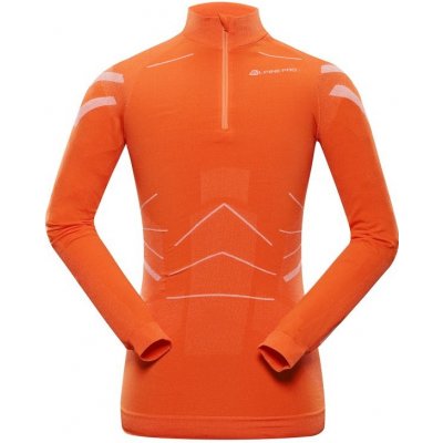 Alpine Pro triko pánské dlouhé LUBIN funkční oranžové – Hledejceny.cz