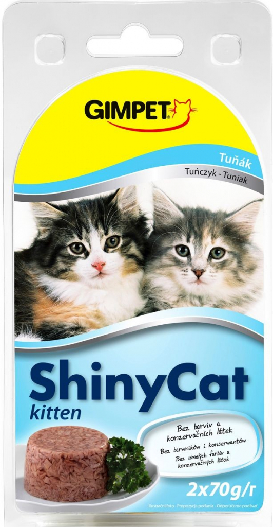 Gimpet Cat ShinyCat Junior tuňák 5 x 70 g