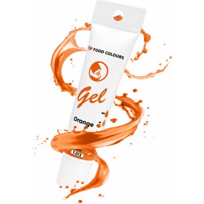 Food Colours gelová barva tuba Orange 30 g – Hledejceny.cz