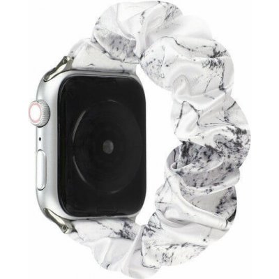 SES Elastický pásek pro chytré hodinky Apple Watch 42 mm 2.+3.série - bílo černý 8824 – Zboží Mobilmania
