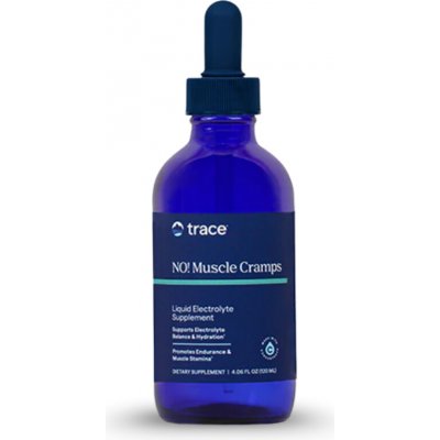 Trace Minerals NO! Muscle Cramps Elektrolyty na podporu svalů 120 ml – Hledejceny.cz