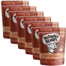 Meowing Heads Top Cat Turkey GRAIN FREE 6 x 100 g