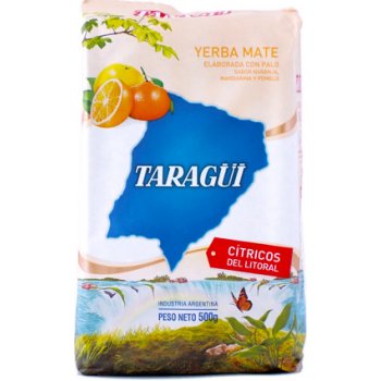 Las Marias Yerba Maté Taragui Citricos del Litoral 0,5 kg