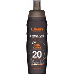 Lilien Sun Active emulze na opalování SPF20 200 ml