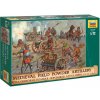 Sběratelský model Medieval Powder Artillery Zvezda Wargames AoB figurky 8027 1:72