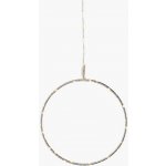 Svítící dekorace Liva Circle Silver 20 cm Sirius – Hledejceny.cz
