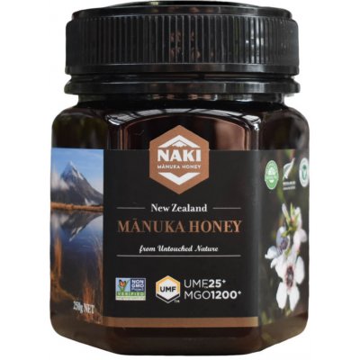 Manuka med Naki UMF 25+ 1200 MGO 250 g