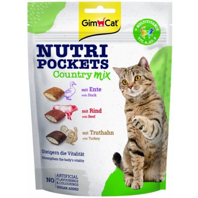 Gimcat Nutri Pockets Country Mix 150 g – Sleviste.cz