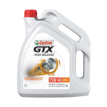 Castrol GTX High Mileage A3/B4 15W-40 4 l