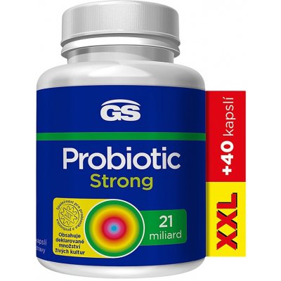 GS Probiotic Strong 80 + 40 kapslí XXL – Hledejceny.cz