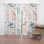 Sablio Závěs Malované kočičky: 2ks 140x250cm – Hledejceny.cz