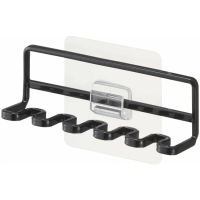 YAMAZAKI Nástěnný držák kartáčků Film Hook 4521 černý – Hledejceny.cz