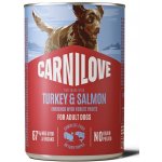 Carnilove paté Made with Turkey & Salmon 400 g – Sleviste.cz