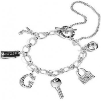 Guess Silver-Tone Pave Charm P368308563A