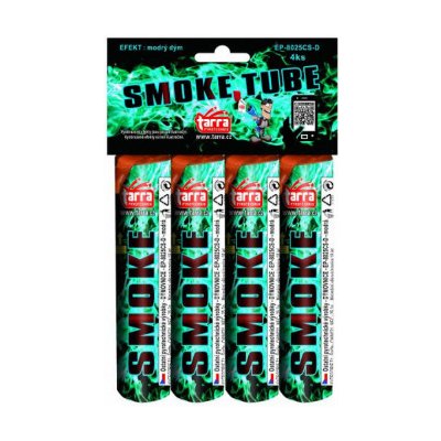 Tarra pyrotechnik Smoke tube Dýmovnice modrá 4 ks – Zboží Mobilmania