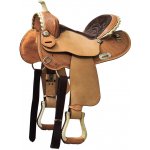 DENVER Westernové sedlo ARABIAN ROUND SKIRT WITH COLORED SEAT červená – Hledejceny.cz