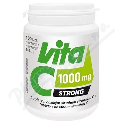 Vitabalans Vita-C 1000 mg strong 100 tablet – Hledejceny.cz