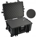 B&W Outdoor Case Type 6800 black, foam 6800/B/SI – Zboží Mobilmania