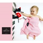 Lullalove Velká bambusová dečka Candy Pink růžová – Sleviste.cz