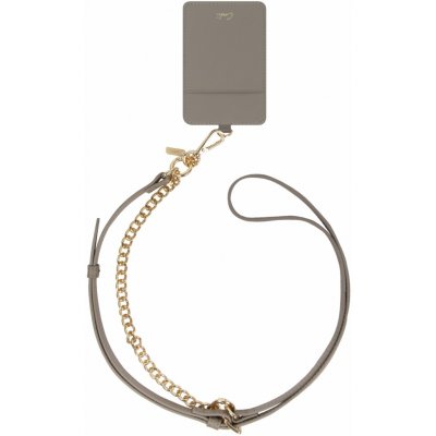 UNIQ COEHL Caryne 3v1 univerzální šňůrka a poutko na ruku s držákem karet na mobilní telefon, Pebble – Zboží Mobilmania