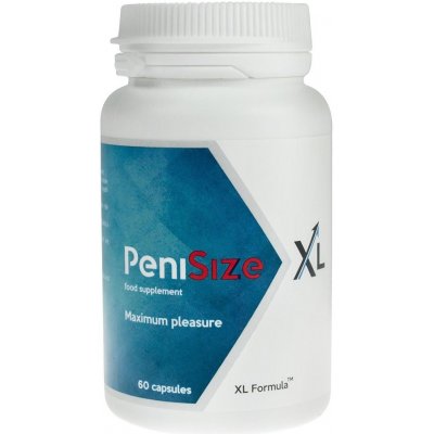 PeniSizeXL Food Supplement Doplněk stravy ovlivňující kvalitu erekce a celkovou kvalitu sexuální aktivity pro muže 60 kapslí – Zboží Mobilmania