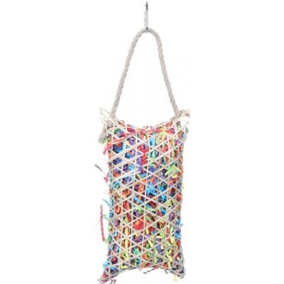 Flamingo Hračka pro ptáky Amara závěsná přírodní 9x5x20cm – Zboží Dáma