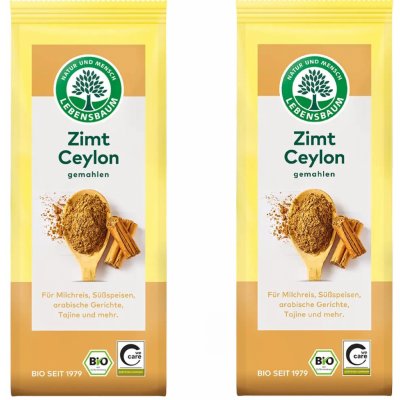 Lebensbaum Skořice Cejlonská mletá bez lepku BIO 50 g – Sleviste.cz